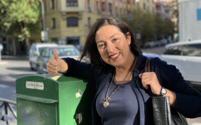 Teresa, ganadora de la beca de Máster Universitario en Formación del Profesorado