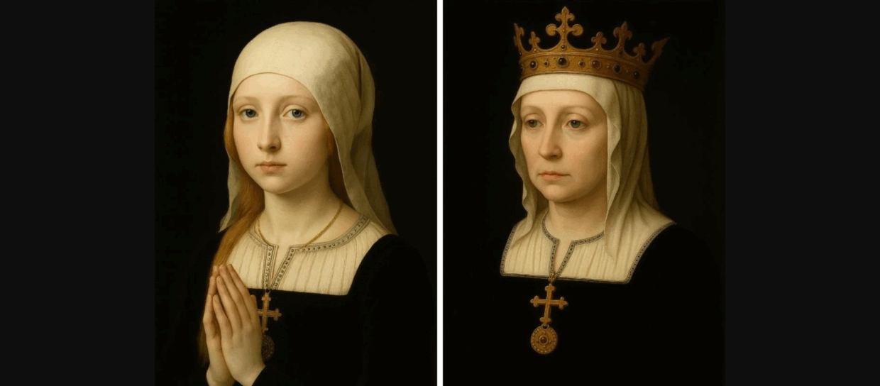 Reconstrucción del rostro de Isabel la Católica a partir de la investigación de José Luis Rubio. IDEAL. Hispanidad