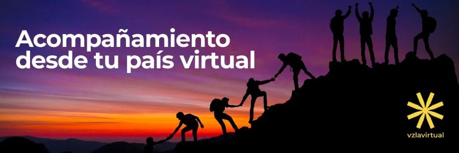 Acompañamiento desde tu país virtual